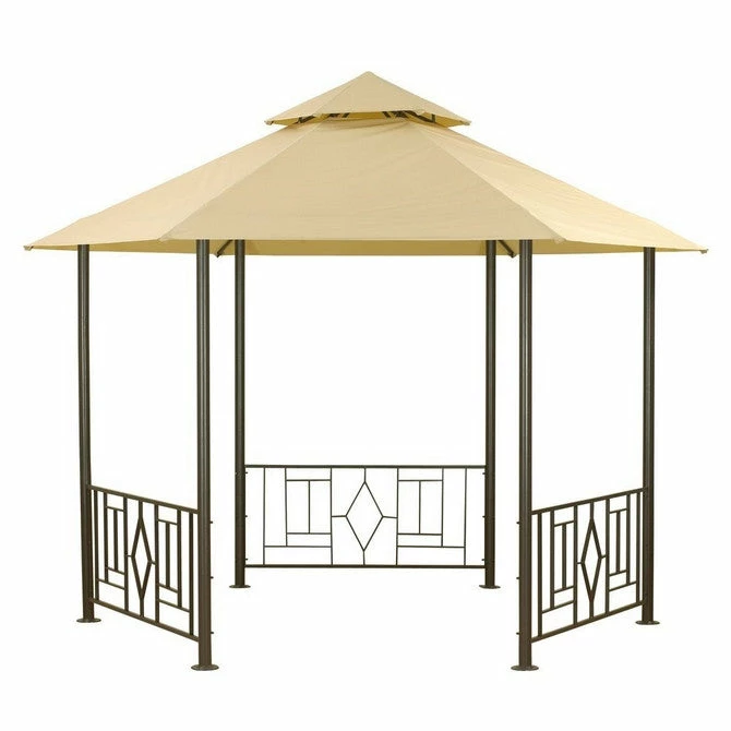 Gazebo Spare Parts Ltd CLEARANCE - Canopy For 3.5m Hexagonal Patio Gazebo - Two Tier Sale 4 Gazebo Spare Parts Ltd CLEARANCE - Canopy For 3.5m Hexagonal Patio Gazebo - Two Tier Sale