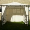 Gazebo Spare Parts Ltd Side Panel Set For 3m X 3m Homebase Lucca Gazebo (262cm Curtain Width) - Set Of 4
