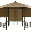 Gazebo Spare Parts Ltd Canopy For 3.3m Hexagonal Camelot Regal Roller Blind Patio Gazebo - Single Tier 2 Gazebo Spare Parts Ltd Canopy For 3.3m Hexagonal Camelot Regal Roller Blind Patio Gazebo - Single Tier