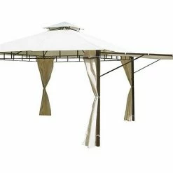Gazebo Spare Parts Ltd Sale CLEARANCE - Canopy For 3m X 3m Extending Patio Gazebo (330cm Actual Width) - Two Tier - Main Section