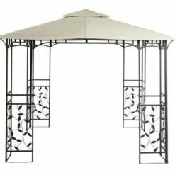 Gazebo Spare Parts Ltd Canopy For 3m X 3m Homebase Lucca Patio Gazebo - Two Tier Patio Gazebo Parts