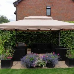 Gazebo Spare Parts Ltd Canopy For 3m X 4m Patio Gazebo - Two Tier Patio Gazebo Parts