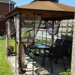 Gazebo Spare Parts Ltd CLEARANCE - Canopy For 3m X 3m Patio Gazebo - Two Tier 8 Gazebo Spare Parts Ltd CLEARANCE - Canopy For 3m X 3m Patio Gazebo - Two Tier