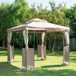 Gazebo Spare Parts Ltd CLEARANCE - Canopy For 2.5m X 2.5m Patio Gazebo - Two Tier