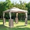 Gazebo Spare Parts Ltd Patio Gazebo Parts Canopy For 2.5m X 2.5m B&M Original Gazebo Company Patio Gazebo - Two Tier