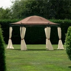 Gazebo Spare Parts Ltd Canopy For 4m Hexagonal Patio Gazebo - Single Tier Patio Gazebo Parts