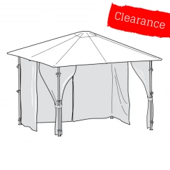Gazebo Spare Parts Ltd Sale CLEARANCE - Universal Side Panel Set For 2.5m X 2.5m Patio Gazebo - Set Of 4