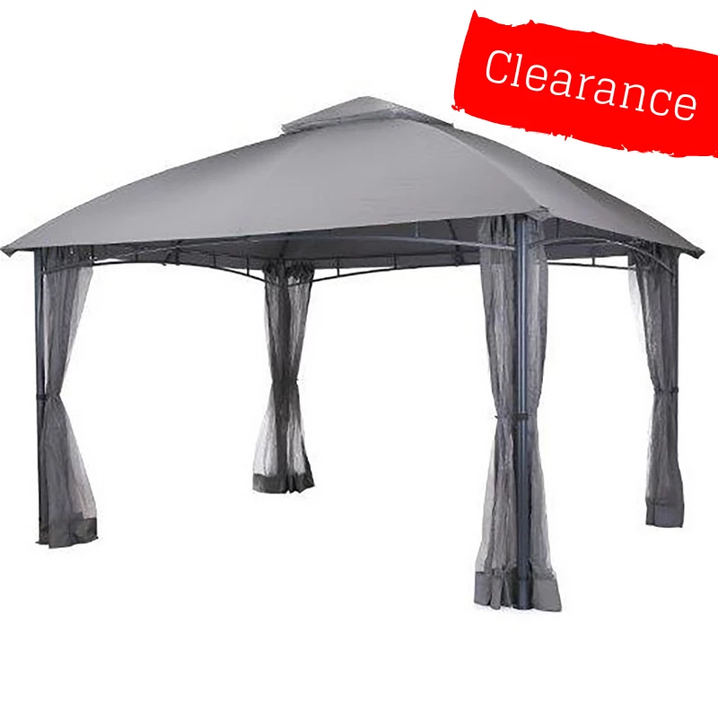 Gazebo Spare Parts Ltd CLEARANCE - Canopy For 3m X 3.6m Homebase Dome Patio Gazebo - Two Tier 3 Gazebo Spare Parts Ltd CLEARANCE - Canopy For 3m X 3.6m Homebase Dome Patio Gazebo - Two Tier