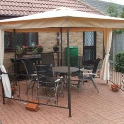 Gazebo Spare Parts Ltd Canopy For 4m Hexagonal Patio Gazebo - Single Tier