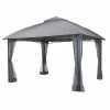 Gazebo Spare Parts Ltd Canopy For 3m X 3.6m Homebase Dome Patio Gazebo - Two Tier Patio Gazebo Parts 2 Gazebo Spare Parts Ltd Canopy For 3m X 3.6m Homebase Dome Patio Gazebo - Two Tier Patio Gazebo Parts
