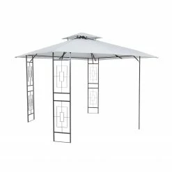 Gazebo Spare Parts Ltd Canopy For 3m X 3m Homebase Ornate Panels Patio Gazebo - Two Tier