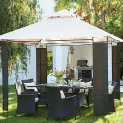 Gazebo Spare Parts Ltd Canopy For 3m X 3m Homebase Panama/Mali Patio Gazebo - Two Tier