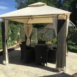 Gazebo Spare Parts Ltd Side Panel Set For 3m X 3m Patio Gazebo - Set Of 4 - Universal