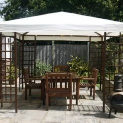 Gazebo Spare Parts Ltd Patio Gazebo Parts Canopy For 3m X 3m Patio Gazebo - Single Tier