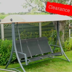 Gazebo Spare Parts Ltd CLEARANCE - Canopy For Curved Swing Hammock - 200cm X 123cm