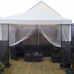 Gazebo Spare Parts Ltd Sale CLEARANCE - Universal Mosquito Net (Mesh) Side Panel Set For 2.5m Or 3m Patio Gazebo - Set Of 4 12 Gazebo Spare Parts Ltd Sale CLEARANCE - Universal Mosquito Net (Mesh) Side Panel Set For 2.5m Or 3m Patio Gazebo - Set Of 4
