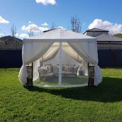 Gazebo Spare Parts Ltd Sale CLEARANCE - Universal Mosquito Net (Mesh) Side Panel Set For 2.5m Or 3m Patio Gazebo - Set Of 4 13 Gazebo Spare Parts Ltd Sale CLEARANCE - Universal Mosquito Net (Mesh) Side Panel Set For 2.5m Or 3m Patio Gazebo - Set Of 4