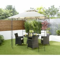 Gazebo Spare Parts Ltd Canopy For 2.5m X 2.5m The Range Arosa Patio Gazebo - Two Tier Patio Gazebo Parts