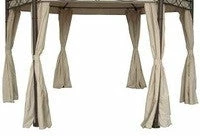 Gazebo Spare Parts Ltd Side Panel Set For 4m The Range Venice Hexagonal Patio Gazebo - Set Of 6 Patio Gazebo Parts